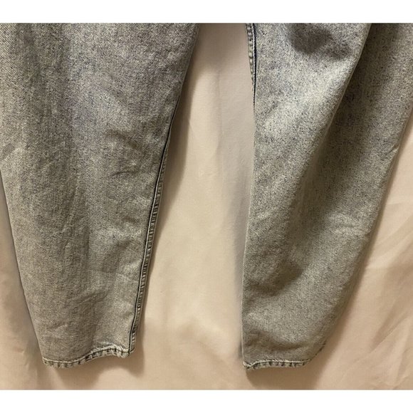 Boohoo Man  Mens 36X30 Jeans Grahic  Button Down Light Stone Wash - Picture 8 of 15